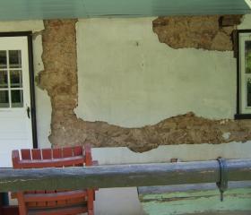 Farmhouse Stone Repointing (before)