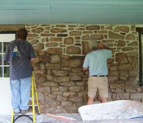 Farmhouse Stone Repointing