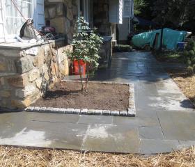 Custom Stonework - Walkway 