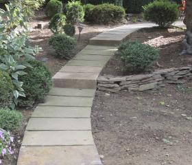 Slate Walkway