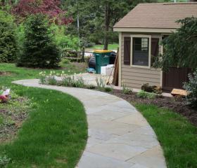 Slate Walkway