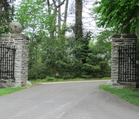 Custom Stone Entrance 