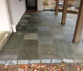 Custom Stonework - Patio (after)