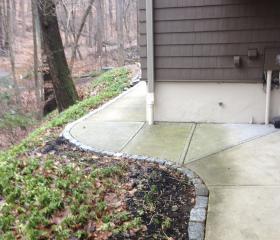 Custom Stonework - Patio (after)