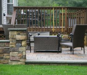 Custom Stonework - Patio