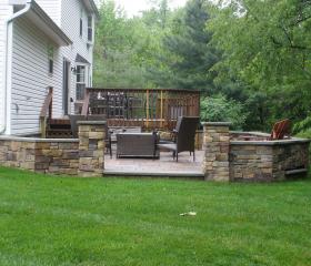 Custom Stonework - Patio