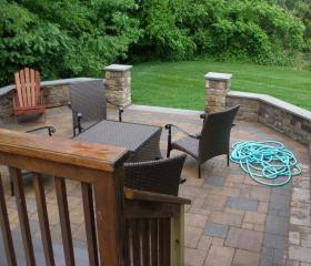 Custom Stonework - Patio