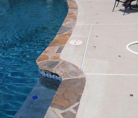 Custom Stonework - Pool