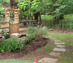 Custom Stonework - Outdoor Space