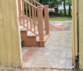 Brick Patio (after)