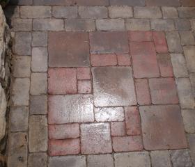 Brick Patio (after)