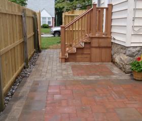 Brick Patio (after)