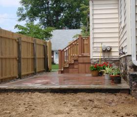 Brick Patio (after)