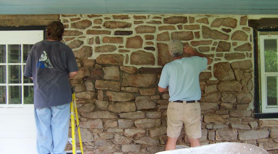 Farmhouse Stone Repointing