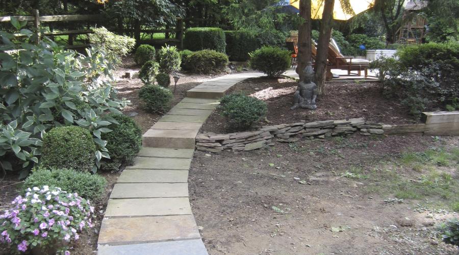 Slate Walkway