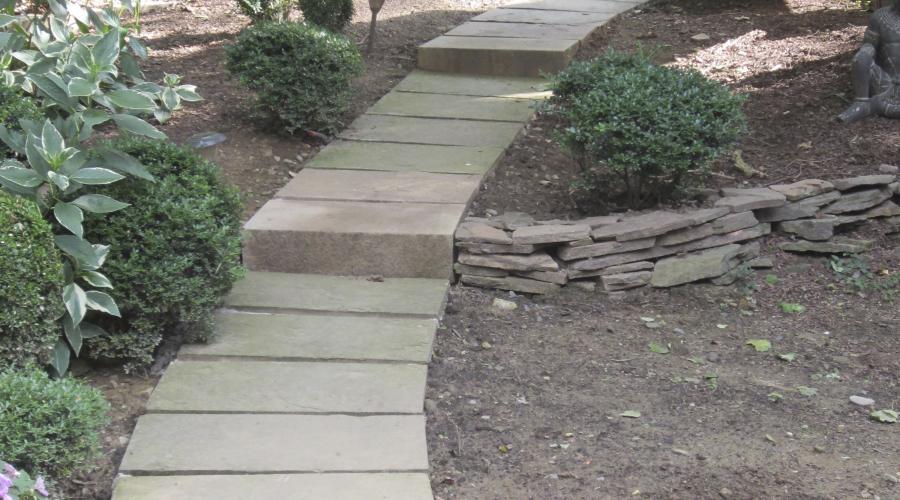 Slate Walkway