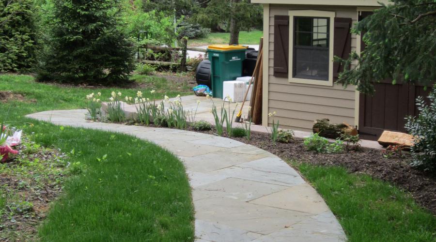 Slate Walkway