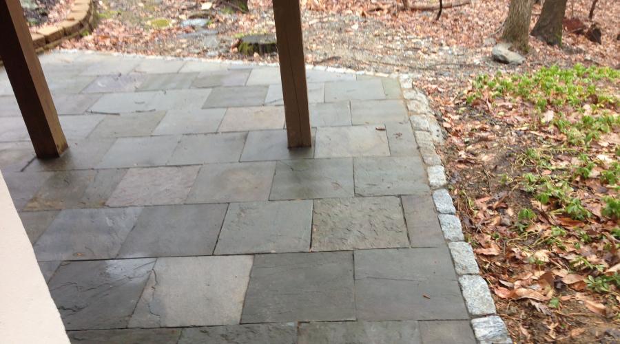 Custom Stonework - Patio