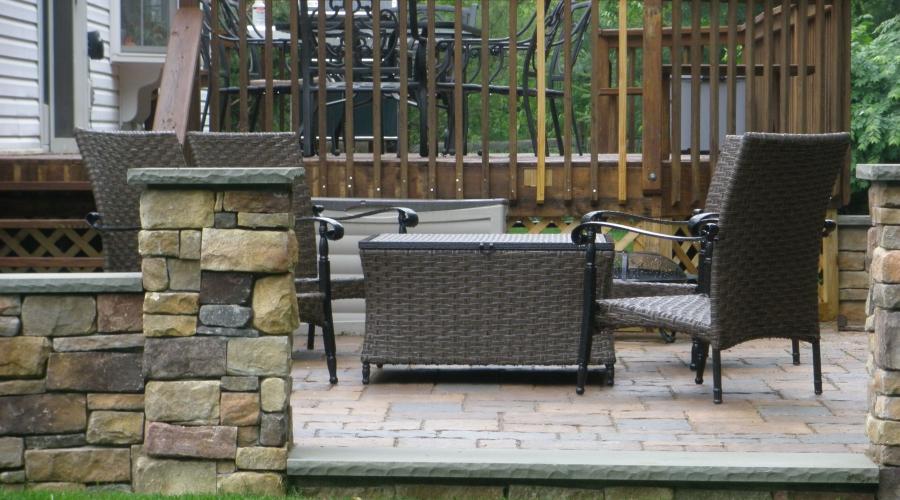 Custom Stonework - Patio